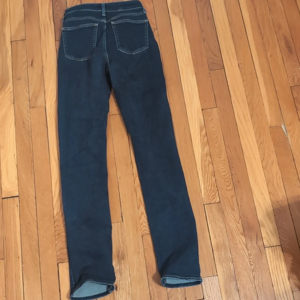 Gap classic straight 27 4T high rise jeans dark - Picture 2 of 3